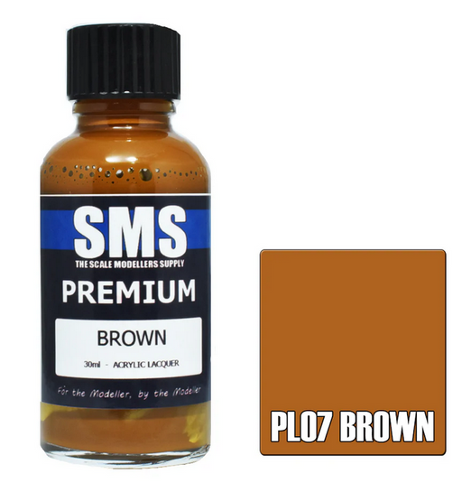 SMS PL07 Premiun laquer GENERAL COLOUR - BROWN (30ml)