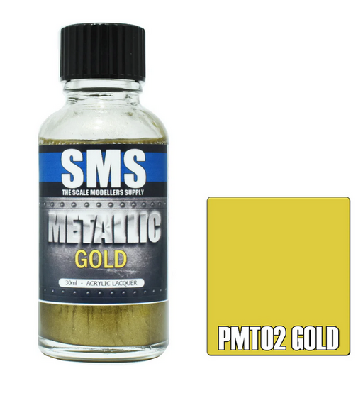 SMS PMT02 Premium Laquer Metallic gold (30ml)