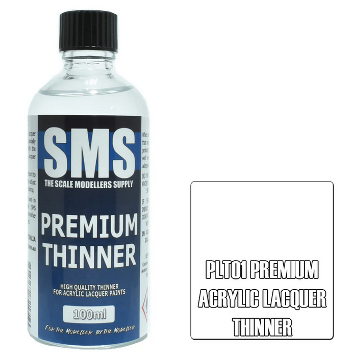 SMS PLT01 Premium thinner for Acrylic paints (100ml) 