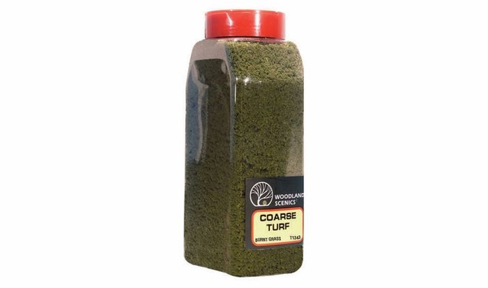 WOODLAND SCENICS T1362 - Coarse Turf Burnt Grass Shaker - (945 cm3)