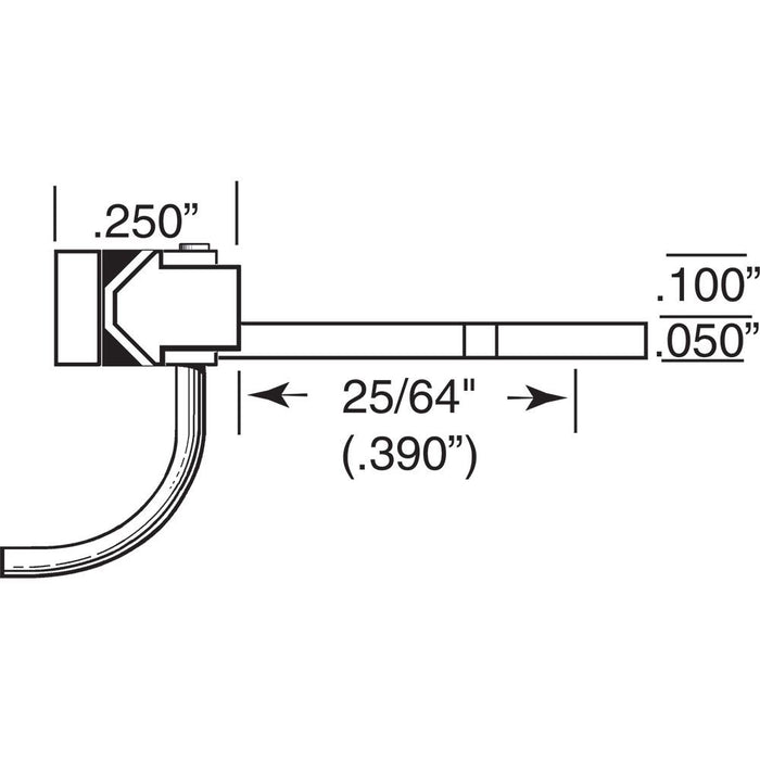 Kadee 21 - #21 HO Gauge 20-Series Plastic Couplers with Gearboxes - Long (25/64") Underset Shank [4pcs]