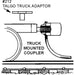 Kadee 21 - #21 HO Gauge 20-Series Plastic Couplers with Gearboxes - Long (25/64") Underset Shank [4pcs]