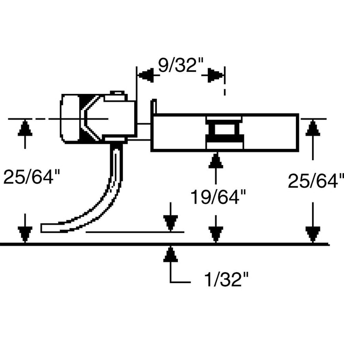 Kadee 27 - #27 HO Gauge 20-Series Plastic Couplers with Gearboxes - Medium (9/32") Underset Shank (Underset #5s) [4pcs]