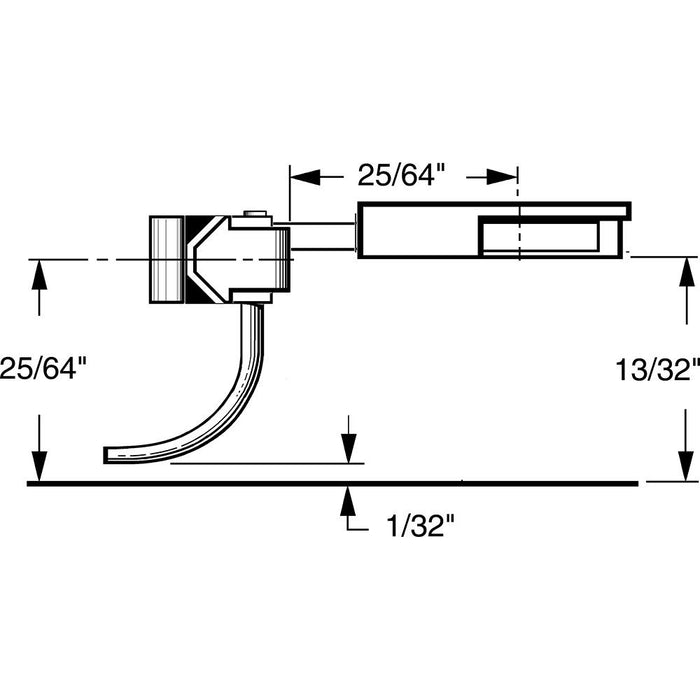 Kadee 29 - #29 HO Gauge 20-Series Plastic Couplers with Gearboxes - Long (25/64") Overset Shank [4pcs]