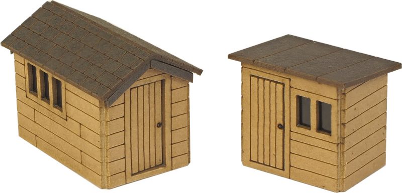 Metcalfe PN812 N Scale Garden Sheds (2pcs)