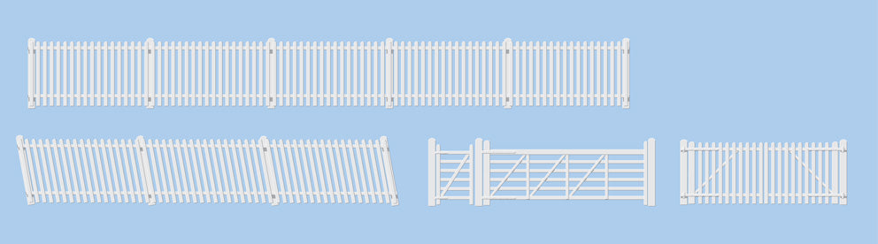 RATIO 420 GWR STN FENCE/GATES