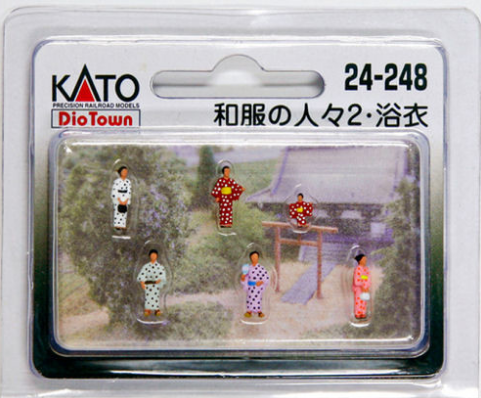 Kato 24-248 Women in Kiminos Figures (6pcs)