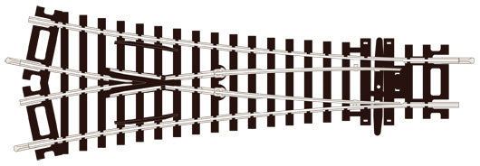 Peco ST-247 Y Turnout, Medium Radius