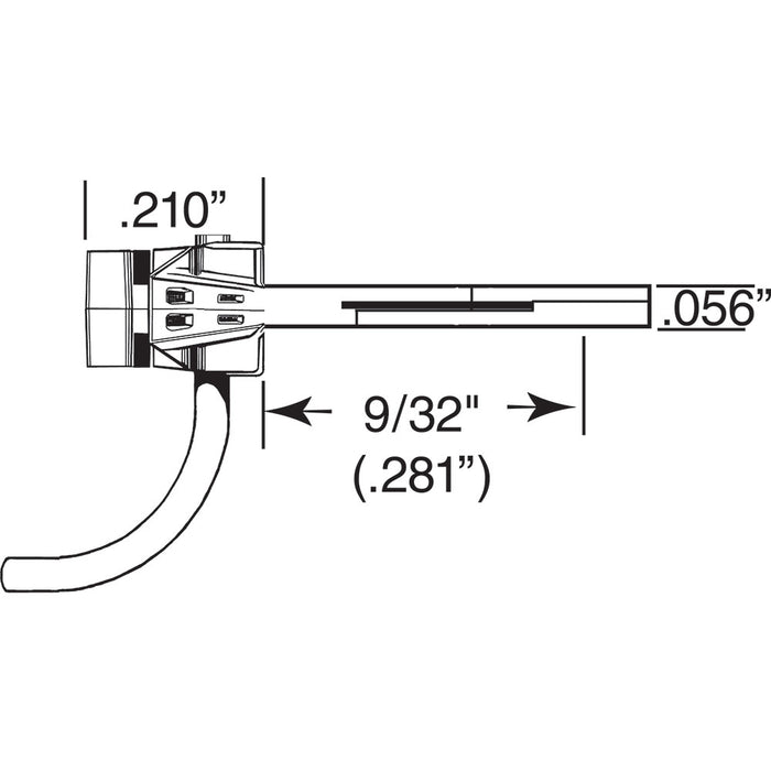 Kadee 158-50 - #158-50 HO Scale Bulk Pack - #158 Gauge Whisker® Metal Couplers - Medium (9/32) Centerset Shank" (100pcs)