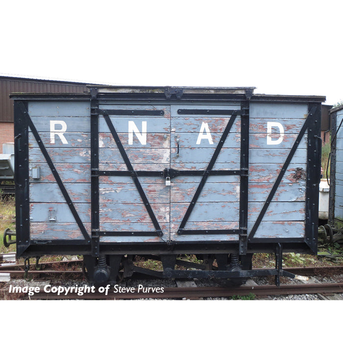 Bachmann Narrow Gauge 393-125 RNAD Van RNAD Grey