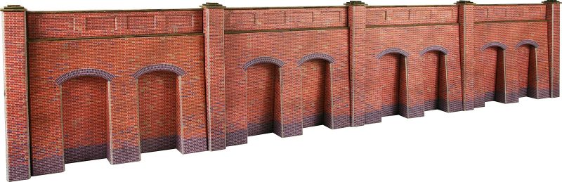 Metcalfe PO244 BRICK RETAIN WALL