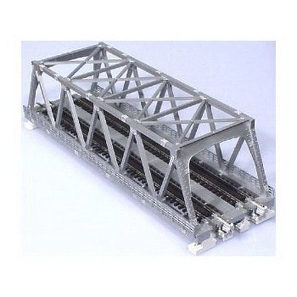 Kato 20-437 248mm (9 3/4") Double Track Truss Bridge, Silver