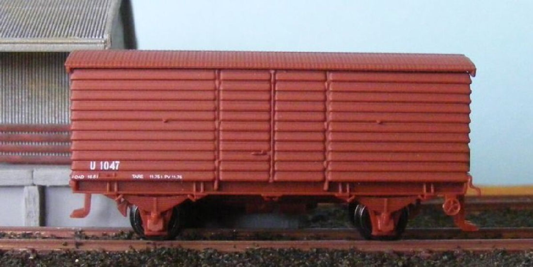 AustNRail 3866 Victorian Railways U Van No 1214