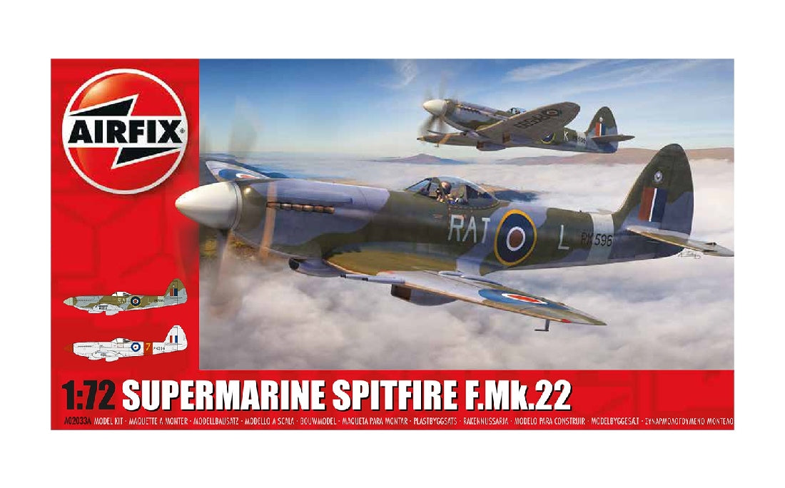 Airfix A02033A SUPERMARINE SPITFIRE F.MK.22