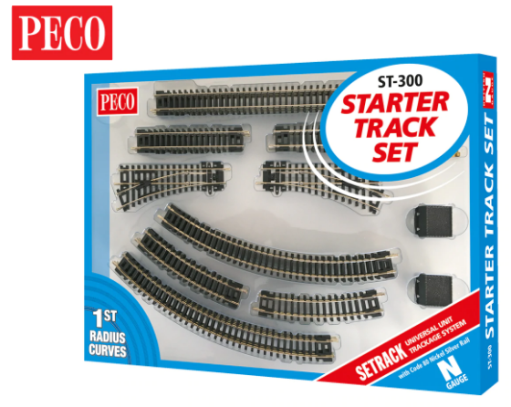 Peco ST-300 Starter Track Set 1st Radius