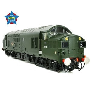 Branchline 35-302 Class 37/0 Split Headcode D6710 BR Green (Late Crest)